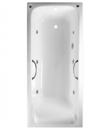 Ванна Timo Tarmo 170x75 (с ручками) с гидромассажем Ванна Timo Tarmo 170x75 (с ручками) с гидромассажем