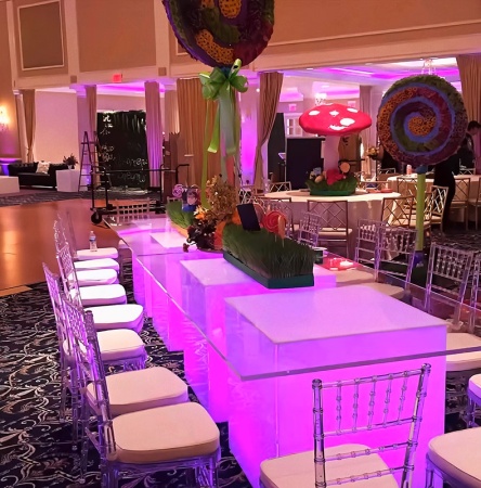 Светильник Куб 35 питание от сети 220В, RGB