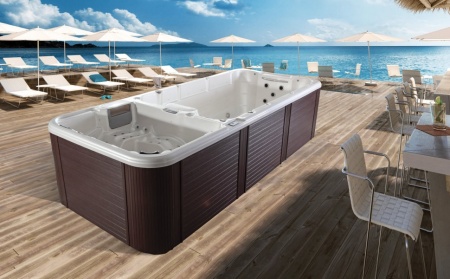 СПА бассейн с противотоком Bigeer Леоне BG-6609