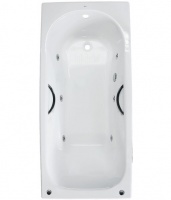 Ванна Roca Malibu 170x75 (с ручками) с гидромассажем