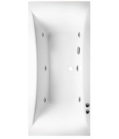 Ванна Alpen Luna 180x80 с гидромассажем