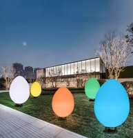 Светильник Яйцо 54х95 питание от 220, RGB Светильник Яйцо 54х95 питание от 220, RGB