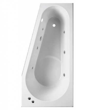 Ванна Riho Delta 150x80 с гидромассажем (Правая) Ванна Riho Delta 150x80 с гидромассажем (Правая)