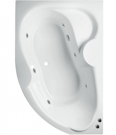 Ванна Vayer Azalia 160x105 (Левая) с гидромассажем Ванна Vayer Azalia 160x105 (Левая) с гидромассажем